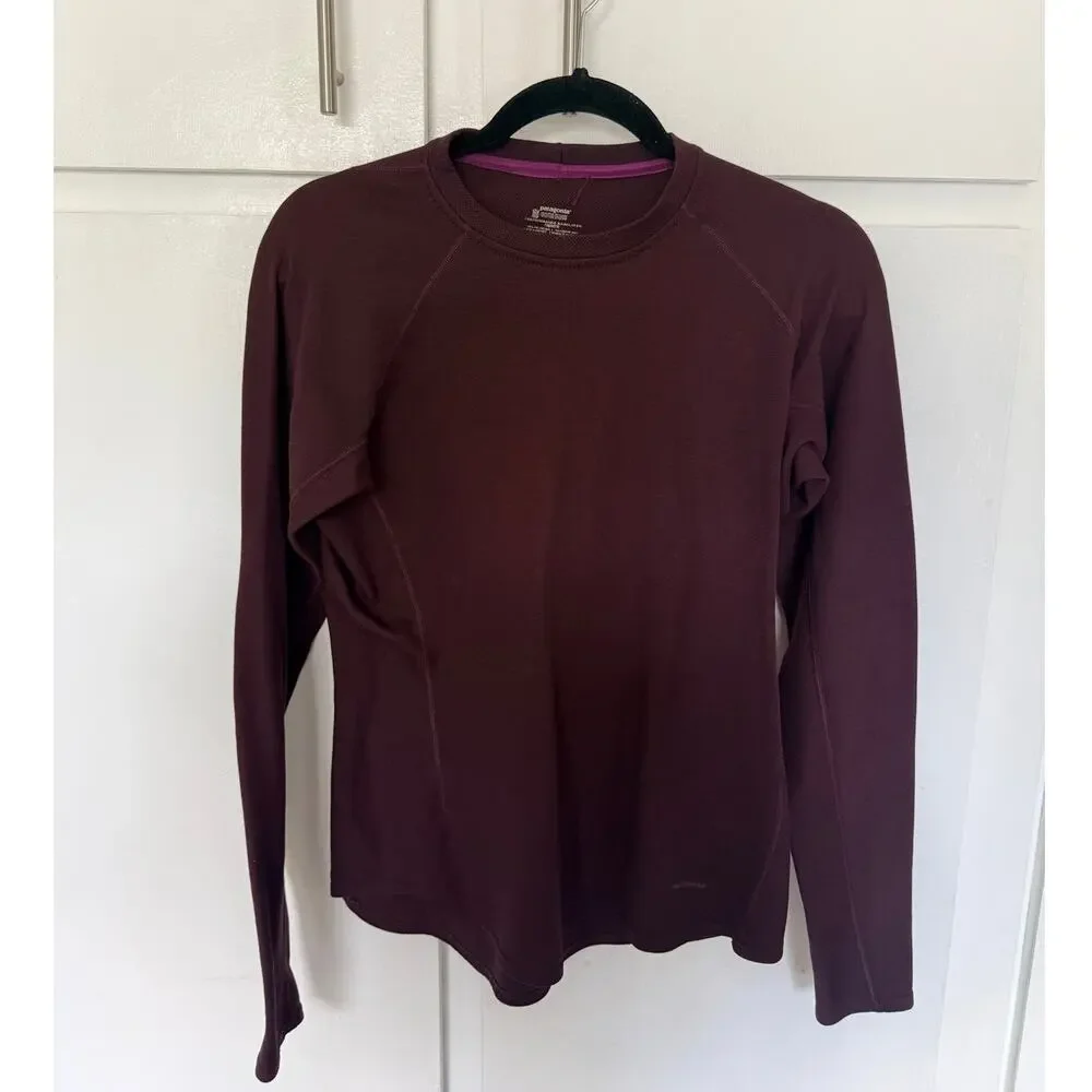 Patagonia Women's Capilene Long-Sleeve Performance Activewear Top Size L